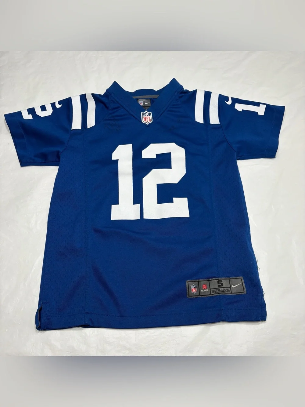 Nike Indianapolis Colts Andrew Luck #12 Jersey Youth Boys Small 8 Signed Unknown